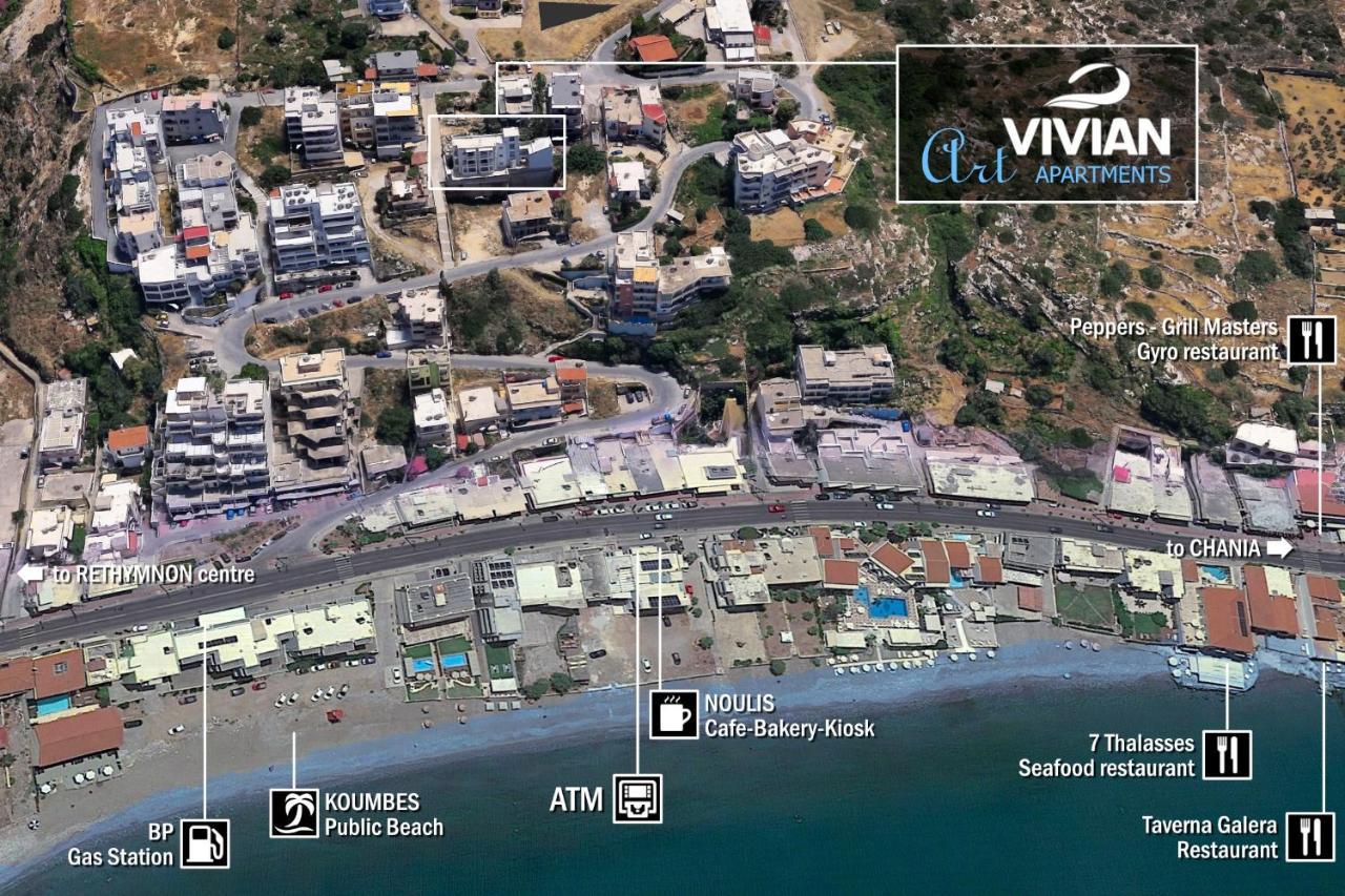 Vivian Art Apartments Rethymno Exteriér fotografie